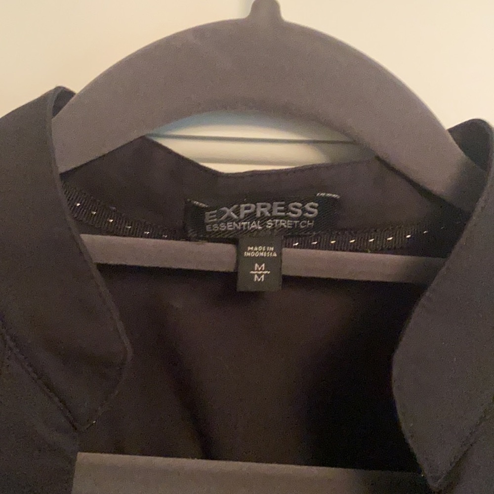 Express Black Blouse - with Stretch - Picture 3 of 3